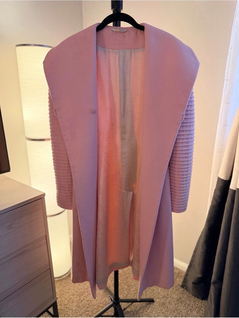Alpaca Elegant Open-Front Women's Coat - Brand Unspecified